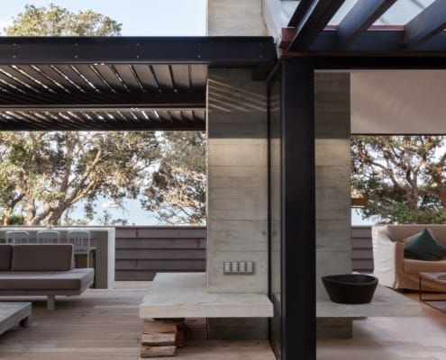 Beachfront Escape built by Waiheke Builders Whelan Building
